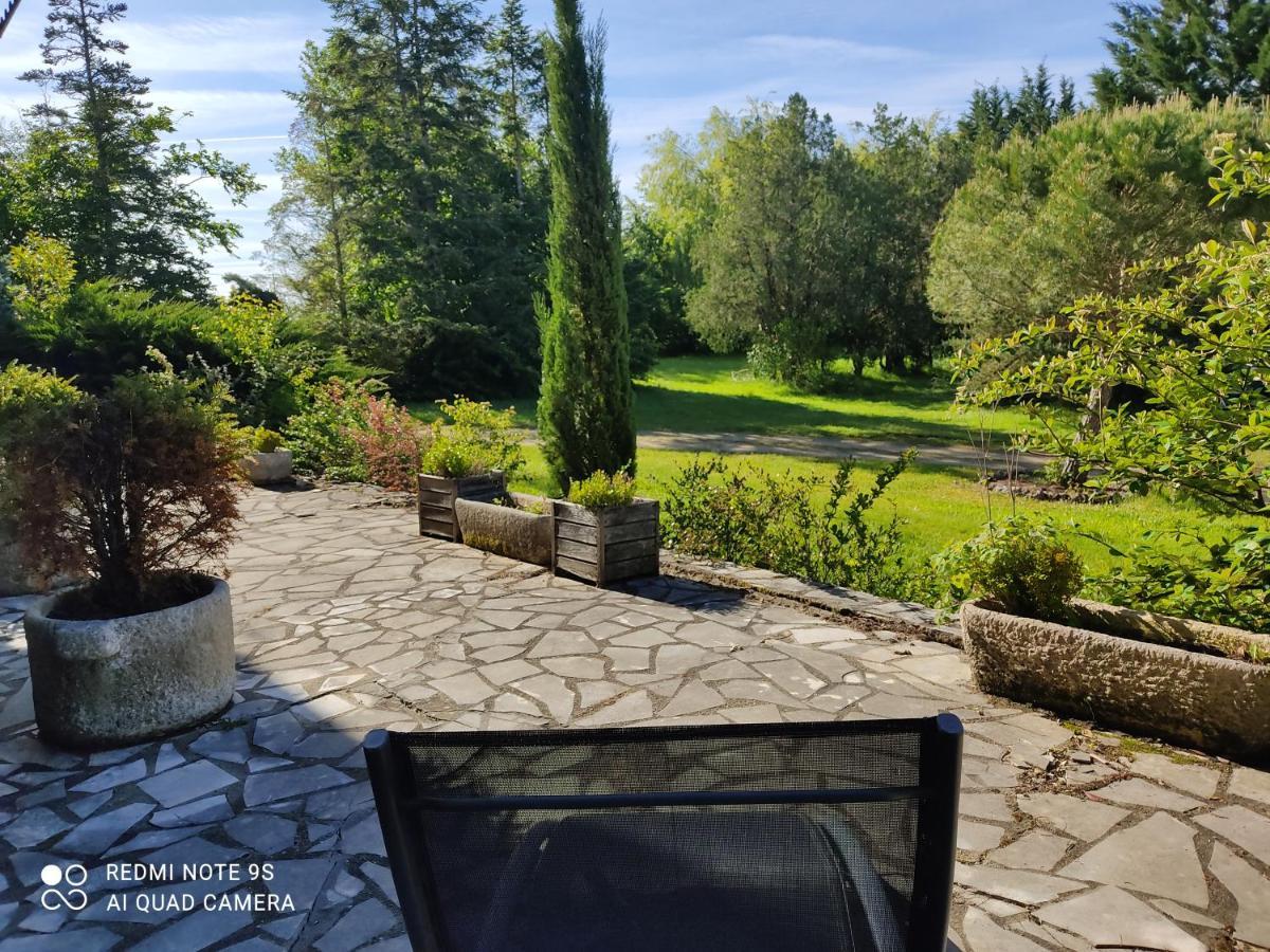Maison Du 18E De Charme Au Calme Idrac-Respailles Bagian luar foto